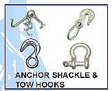 Anchor Shaclke & Tow Hooks