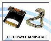 Tie Down Hardware-Metal Hooks